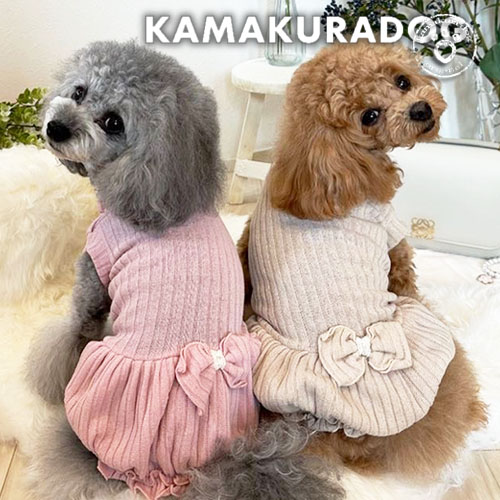 ふわリブワンピース