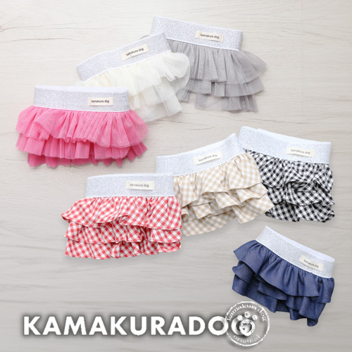 可愛い小型犬の洋服通販 鎌倉ドッグ ビビッドハートのワンピース