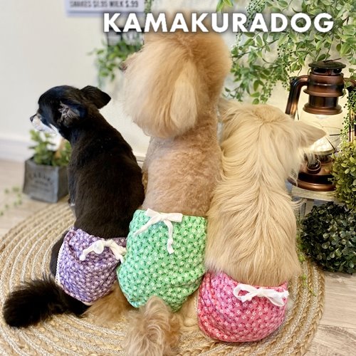 お花柄マナーパンツ