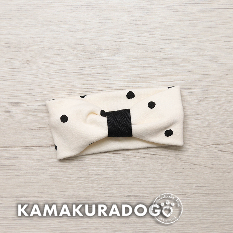 【値下げ】ドット柄ヘアバンド