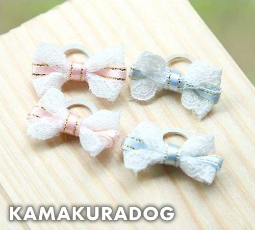 お嬢様リボン（ゴムタイプ）