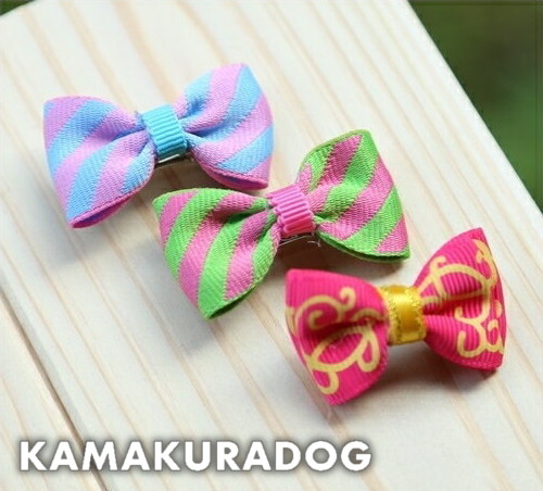 バービーリボン（中・バレッタ・１個）