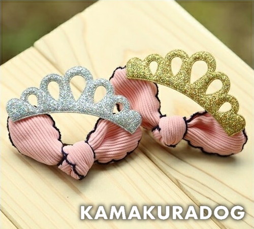 Sear Bear ティアラ付きクマ 約8cm