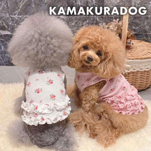 ローズフリルショート丈