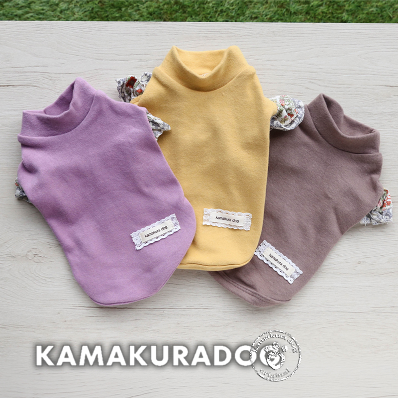 鎌倉小花フリルTシャツ