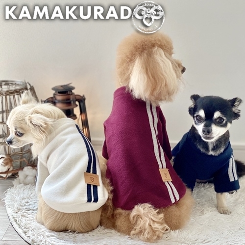可愛い小型犬の洋服通販 鎌倉ドッグ フリースツーライン
