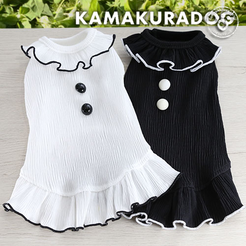 モノクロームボタンワンピ