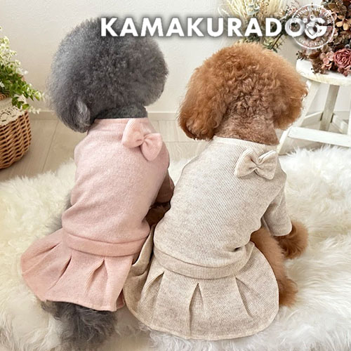 セットアップ風ニットワンピ