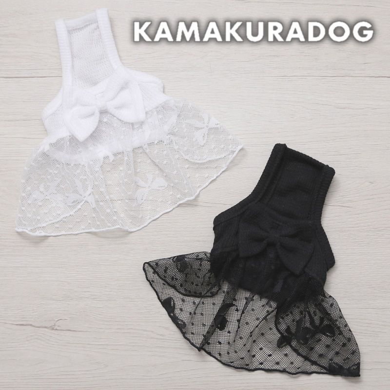 リュクスリボンショート丈ワンピ