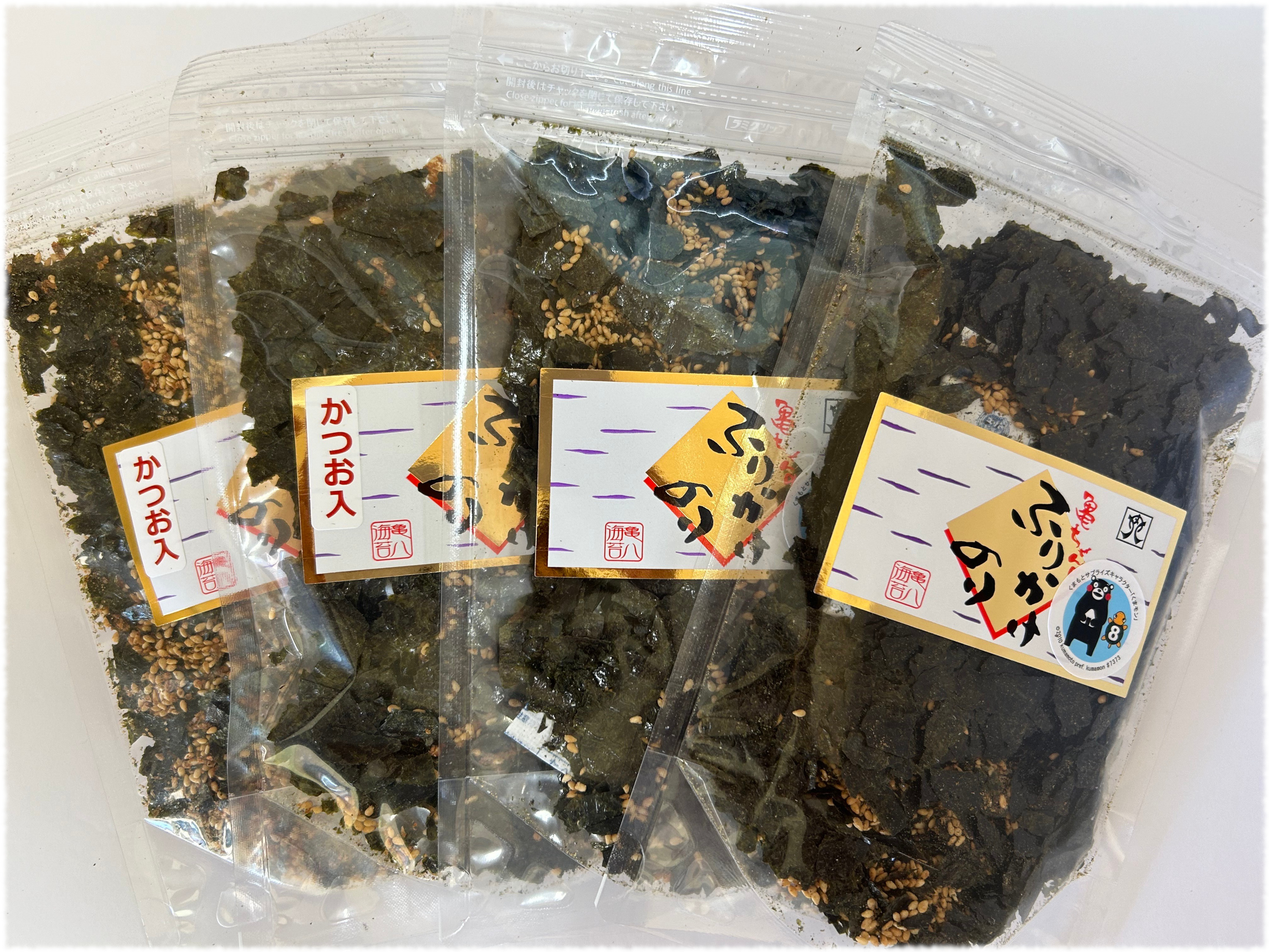 【送料含】ふりかけ（並2袋・かつお入2袋）セット