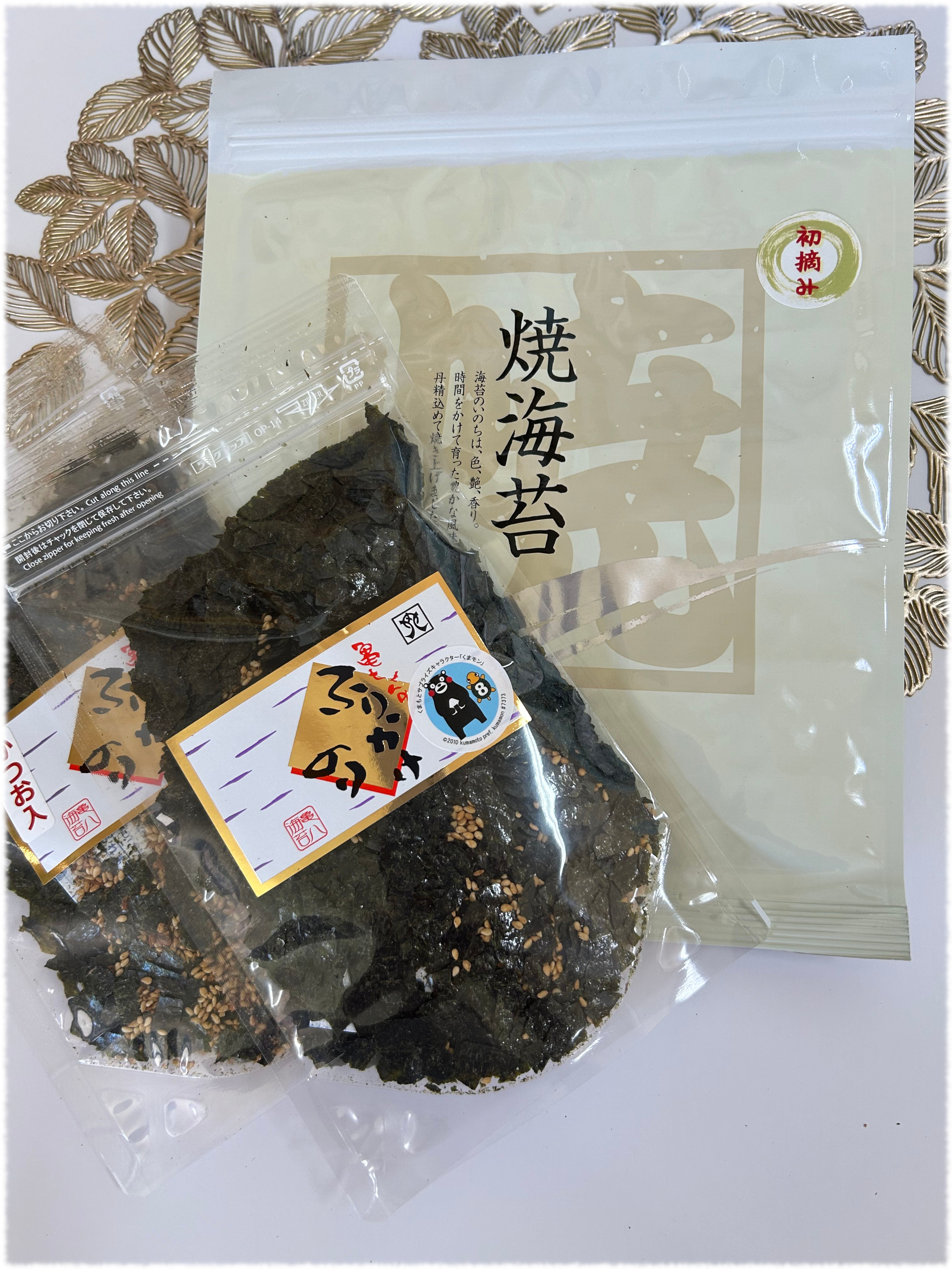 【送料含】ふりかけ（並・かつお入）焼海苔10枚セット