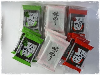 各種海苔・六切6枚×10袋入