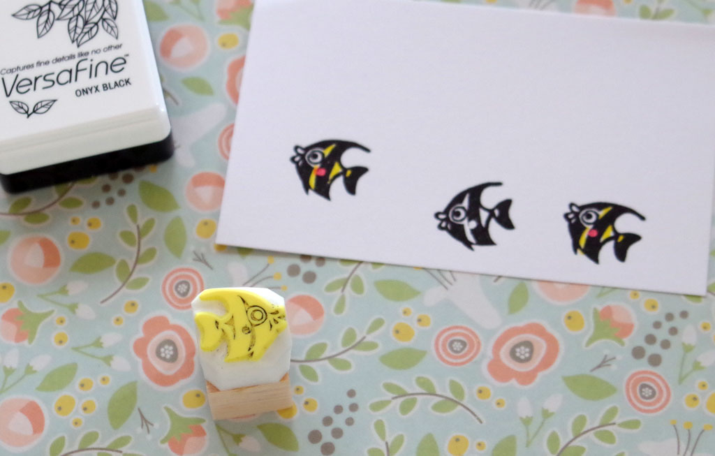 消しゴムはんこNo.138 カップケーキ