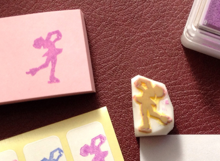 キャメルスピンスタンプ印面