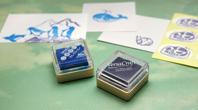 布用インク青系メイン