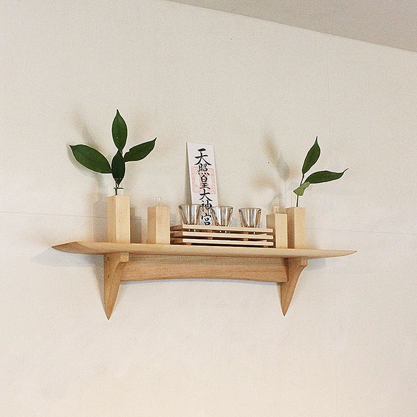 モダン神棚モダン神具セット　150そなえホワイト