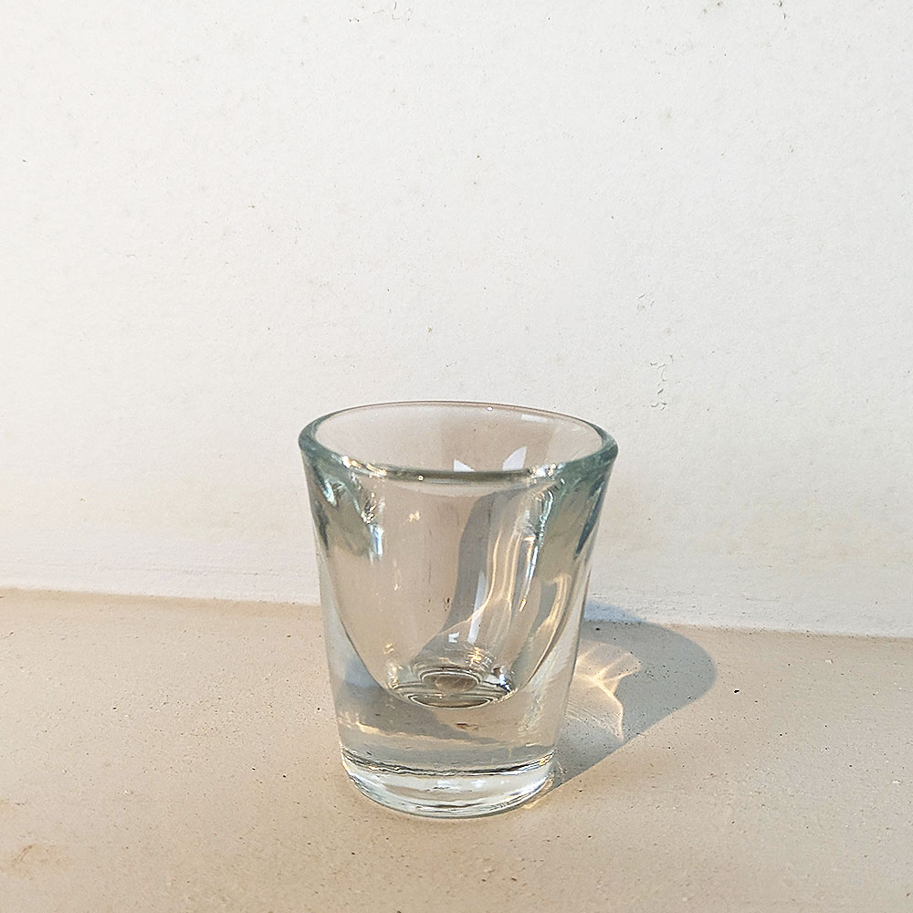 モダン神具セット　ガラスカップ