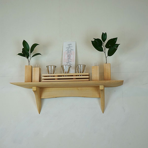 モダン神棚モダン神具セット　180そなえホワイト