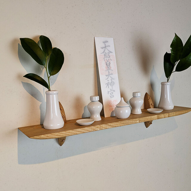 モダン神棚ゼロ５６クリ神具セット