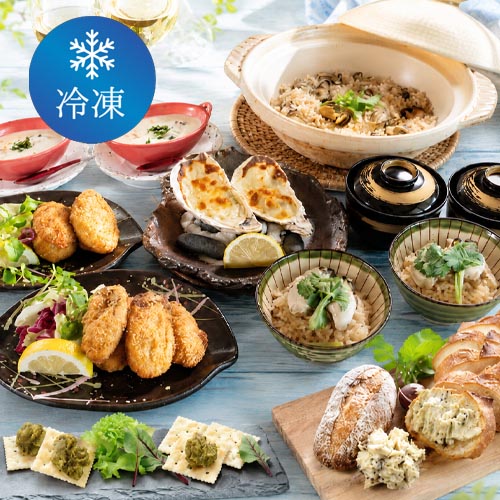 ≪冷凍≫かきづくし　ーかき料理と牡蠣のおつまみ豪華6種セットー