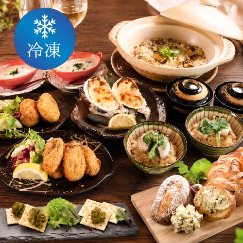 ≪冷凍≫かきづくし　ーかき料理と牡蠣のおつまみ豪華6種セットー