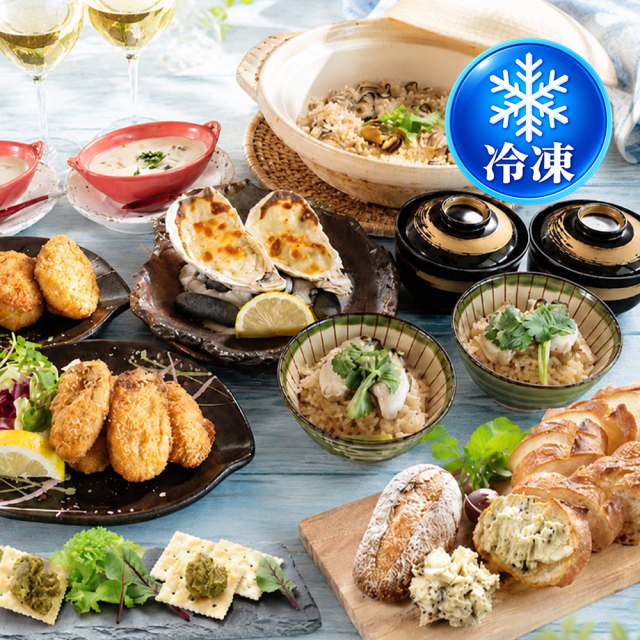≪冷凍≫かきづくし　ーかき料理と牡蠣のおつまみ豪華6種セットー