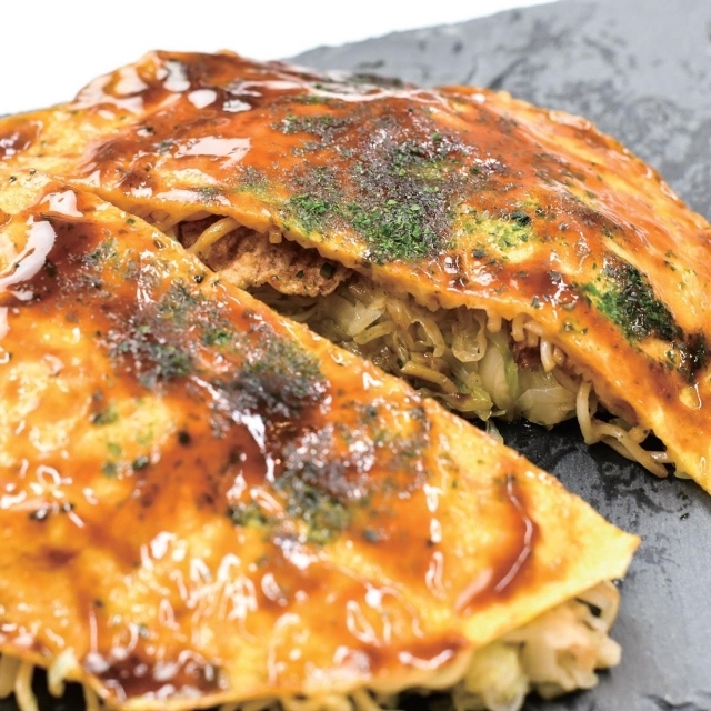 かなわのかき入りお好み焼