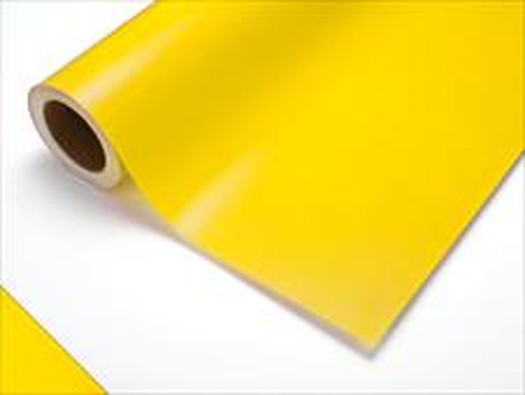 中川ケミカルカッティングシート透明色シリーズ321Cレモンイエロー450mm×10mなら看板材料.comの商品画像