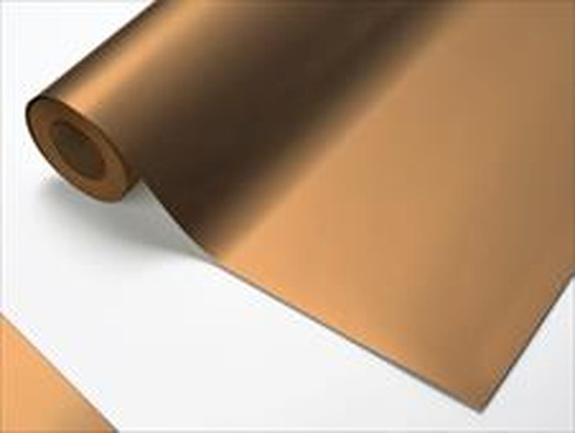 中川ケミカルカッティングシートメタリックシリーズHL-84ヘアライン銅艶980mm×10mなら看板材料.comの商品画像