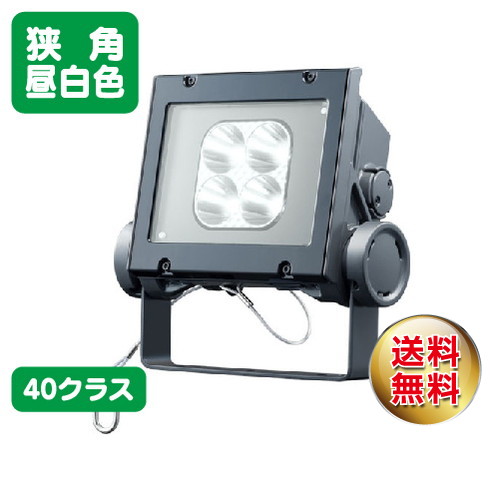 岩崎電気ECF4040N/NSAN8/DGLED投光器レディオックフラッドネオ40クラス狭角タイプ昼白色なら看板材料.comの商品画像