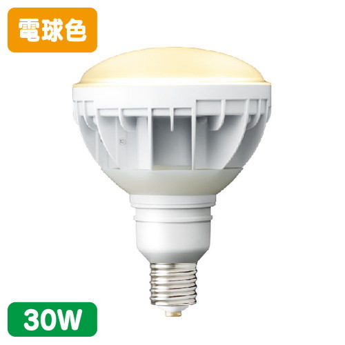 岩崎電気 LDR30L-H-E39/W827 (旧形式:LDR33L-H/E39W830) レディオック LEDアイランプ 30W (E39口金) 電球色 白色塗装 の商品画像