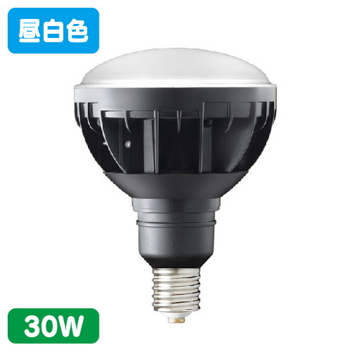 岩崎電気 LDR30N-H-E39/B850 (旧形式:LDR33N-H/E39B750) レディオック LEDアイランプ 30W (E39口金) 昼白色 黒色塗装 の商品画像