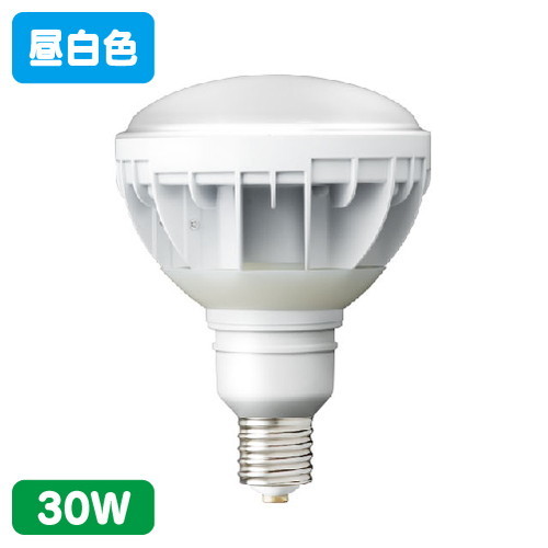 岩崎電気 LDR30N-H-E39/W850 (旧形式:LDR33N-H/E39W750) レディオック LEDアイランプ 30W (E39口金) 昼白色 白色塗装 の商品画像