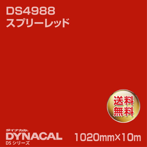 ダイナカル サインDSシリーズ DS4988 スプリーレッド 10m トーヨーケム の商品画像