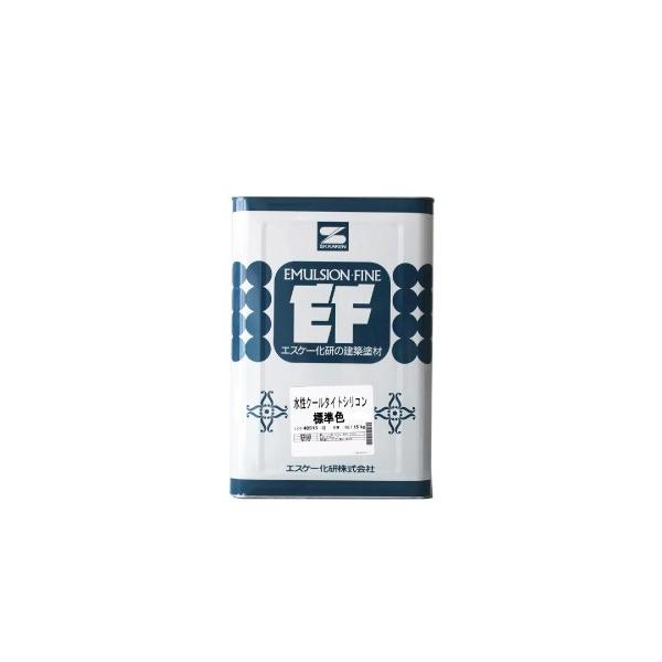 エスケー化研株式会社水性クールタイトシンリコン標準色艶有15kg塗料なら看板材料.comの商品画像