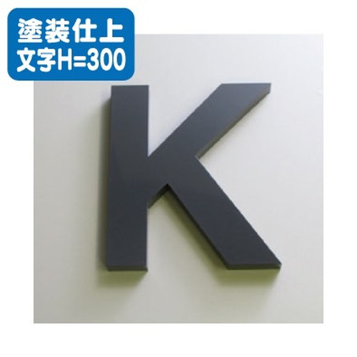 ステンレス箱文字塗装仕上げ文字H=300なら看板材料.comの商品画像