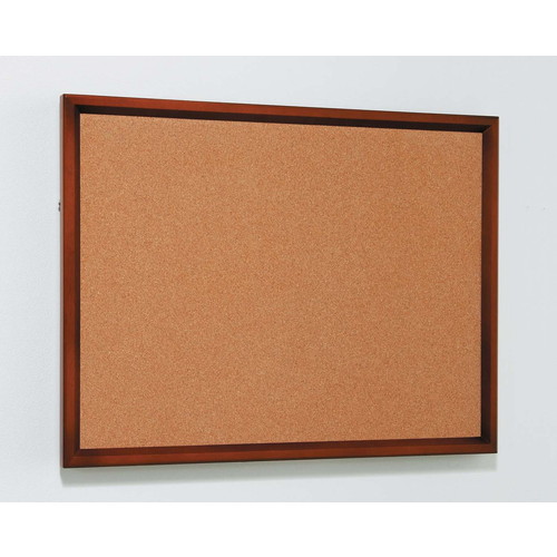 コルクボード，AL-610Z，BR，ブラウン，屋内，600×450，※イーゼル別売り