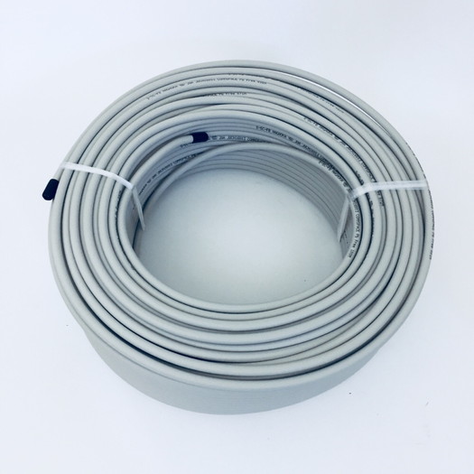 長岡特殊電線株同軸ケーブルS-5C-FB灰100m巻なら看板材料.comの商品画像