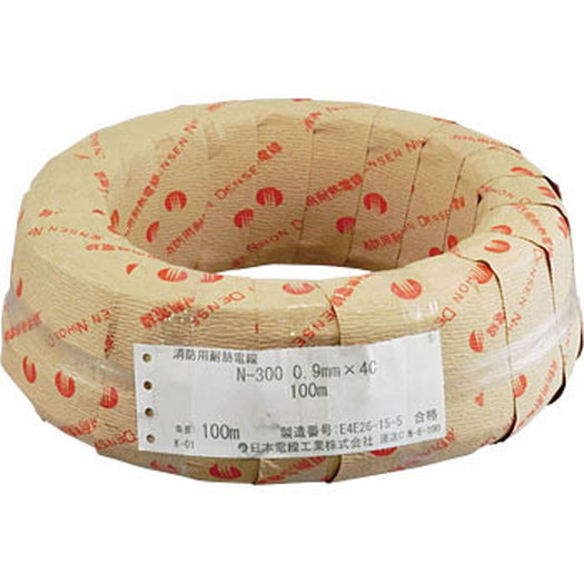 JMACS株耐熱電線HP0.9×4CN-300200m巻なら看板材料.comの商品画像