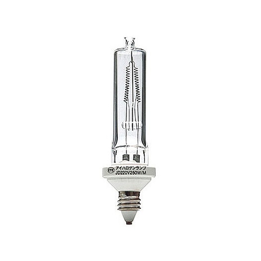 岩崎電気JD220V250W/P/Mアイハロゲンランプ(片口金形)JD/P/M220V用250Wなら看板材料.comの商品画像