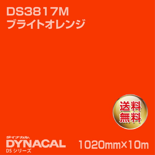 ダイナカル サインDSシリーズ DS3817M ブライトオレンジ 10m トーヨーケム の商品画像