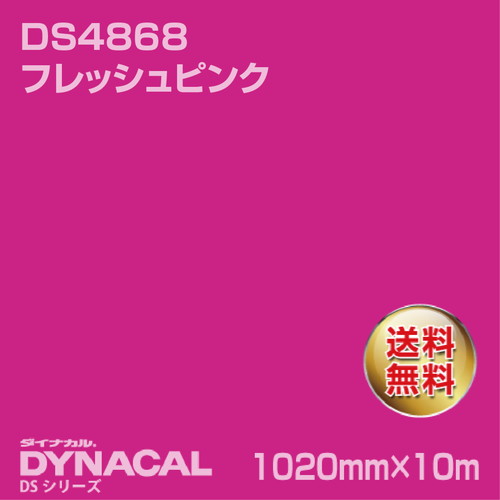 ダイナカル サインDSシリーズ DS4868 フレッシュピンク 10m トーヨーケム の商品画像
