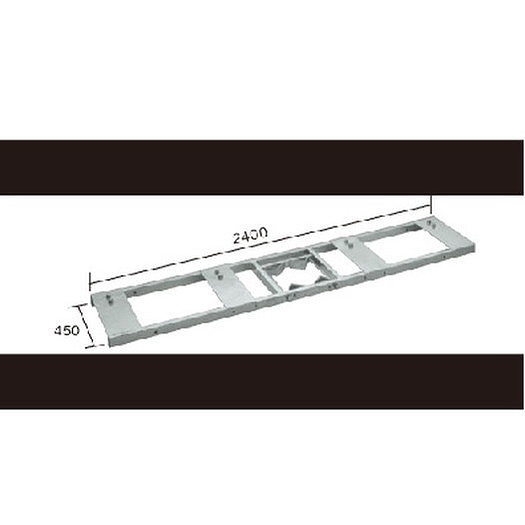 東芝TFB-400N3投光器用取付架台(4灯用)なら看板材料.comの商品画像