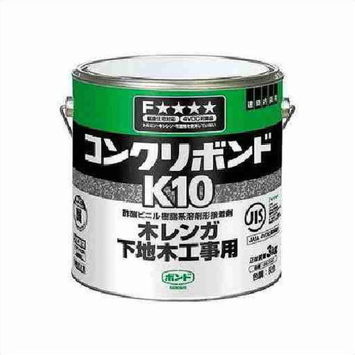 コニシボンド K10 3kg #41047 6コ入