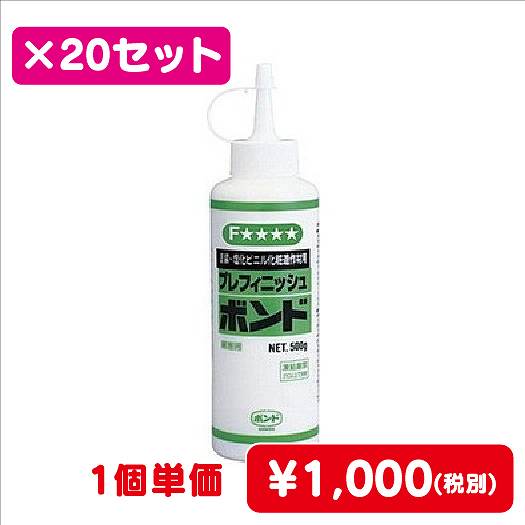 コニシボンドプレフィニッシュボンド500g#427361ケース20コ入なら看板材料.comの商品画像