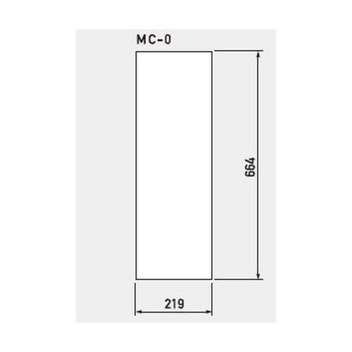 注水式樹脂サイン，面板，マルチクリッピングサイン白無地面板MC-0