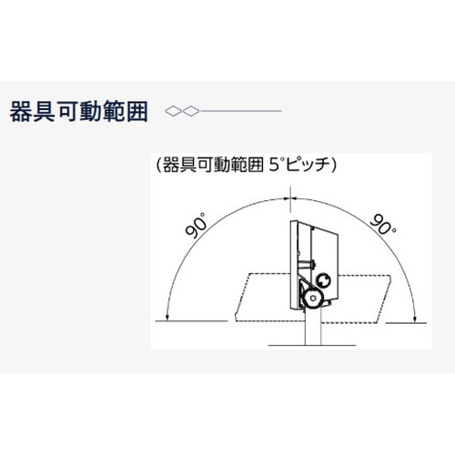 岩崎電気 ECF12040SW/NSAN8/DG レディオックフラッドネオ 120クラス 超広角 昼白色の補助画像