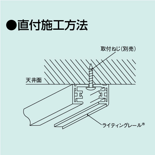 ライティングレール関連の補助画像