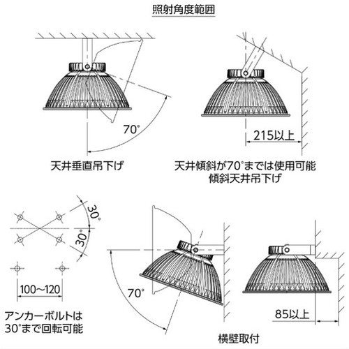 岩崎電気高天井用照明レディオックミューズサブ画像