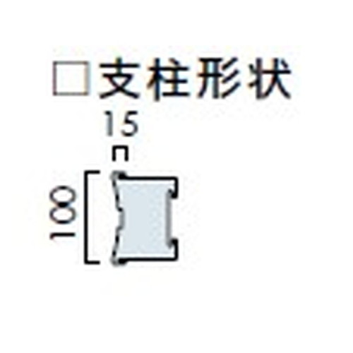 エクステリアサイン，アルミシステムサイン，OS-16339-AA，両面対応，の補助画像
